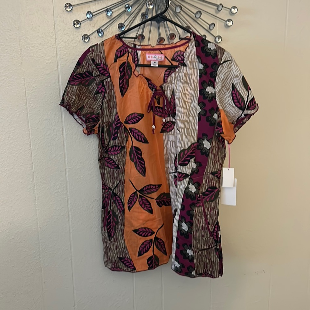 Koi scrub top